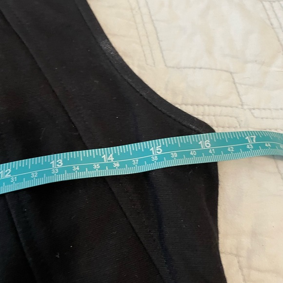 Calvin Klein Black Sleeveless Fit-and-Flare Dress - Picture 4 of 4